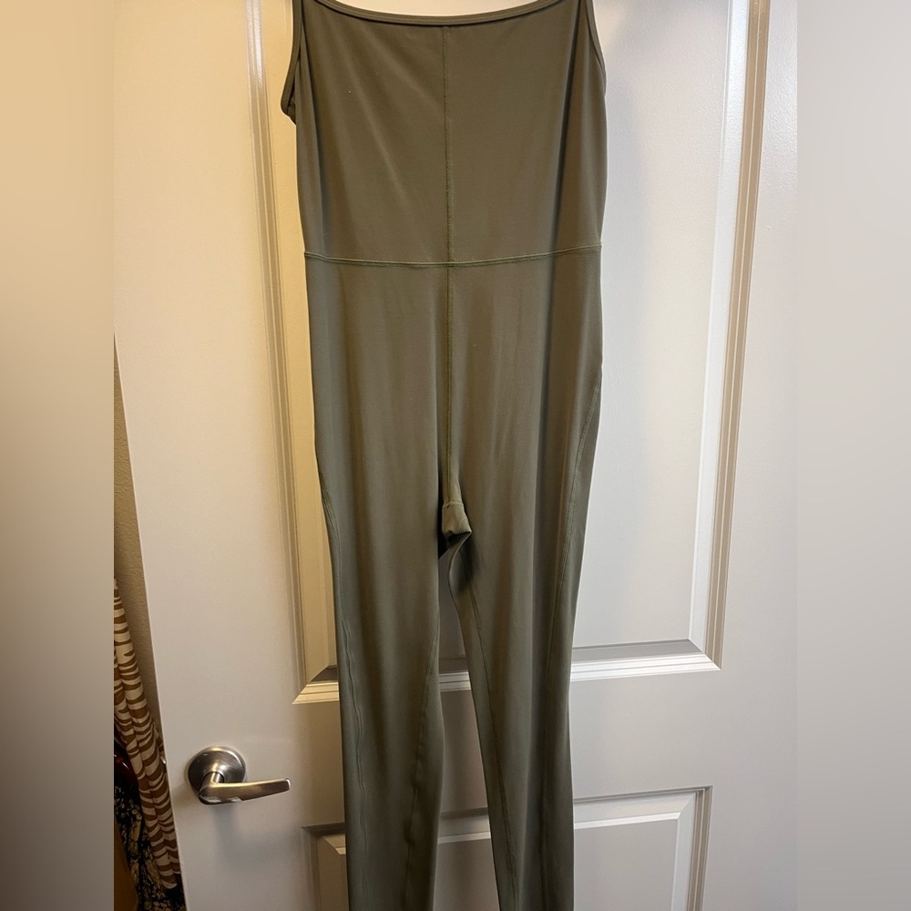 Aritzia Wilfred Sage Green Activewear Jumpsuit